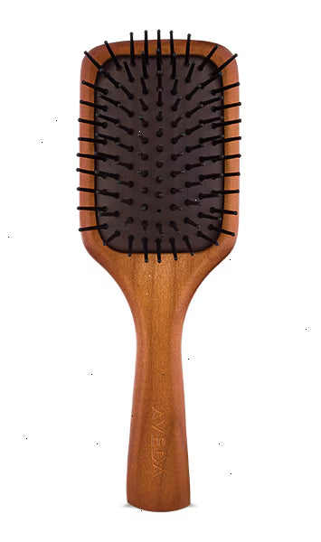 aveda wooden mini paddle brush